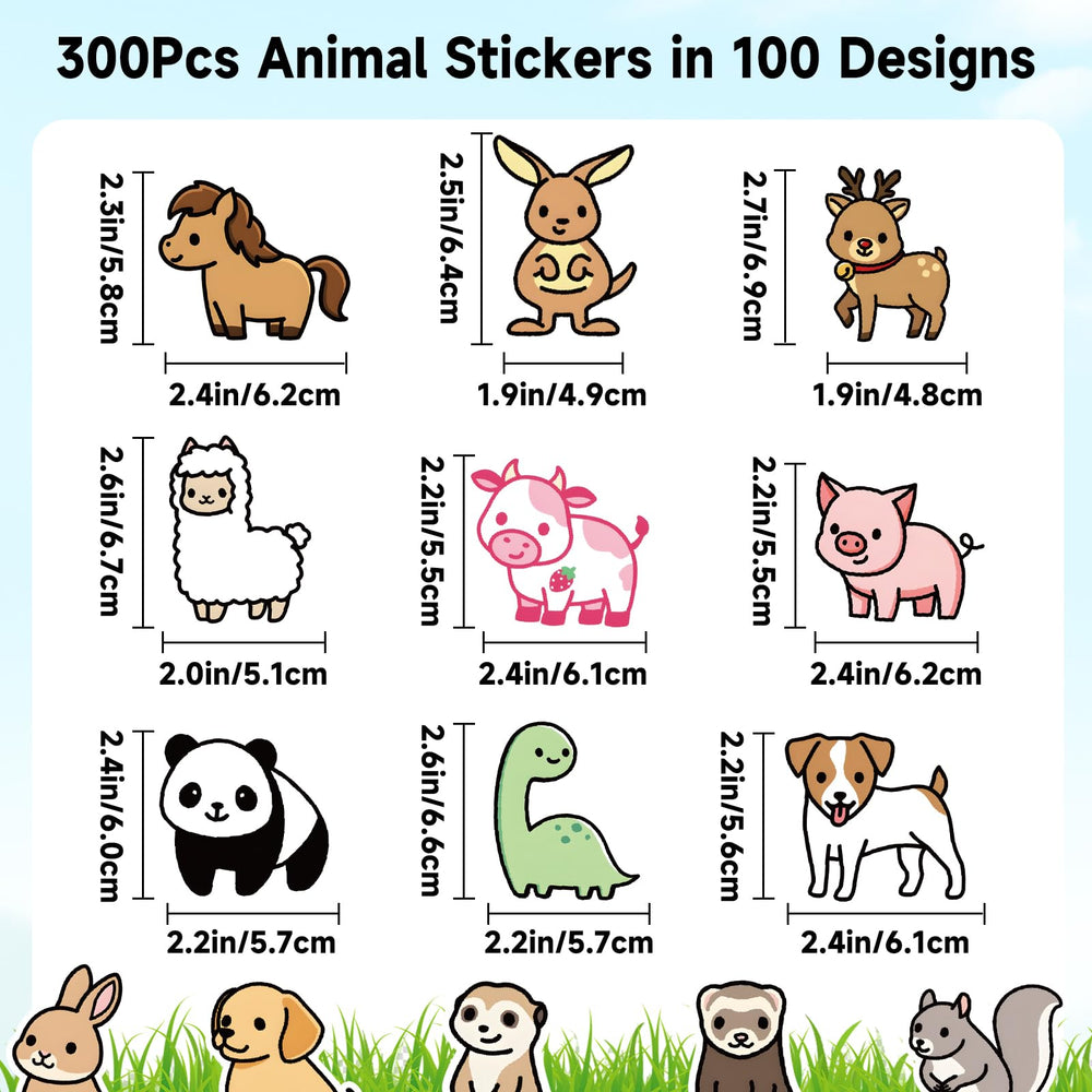 Anwyll classroom reward stickers add bright animal designs to motivate kids.