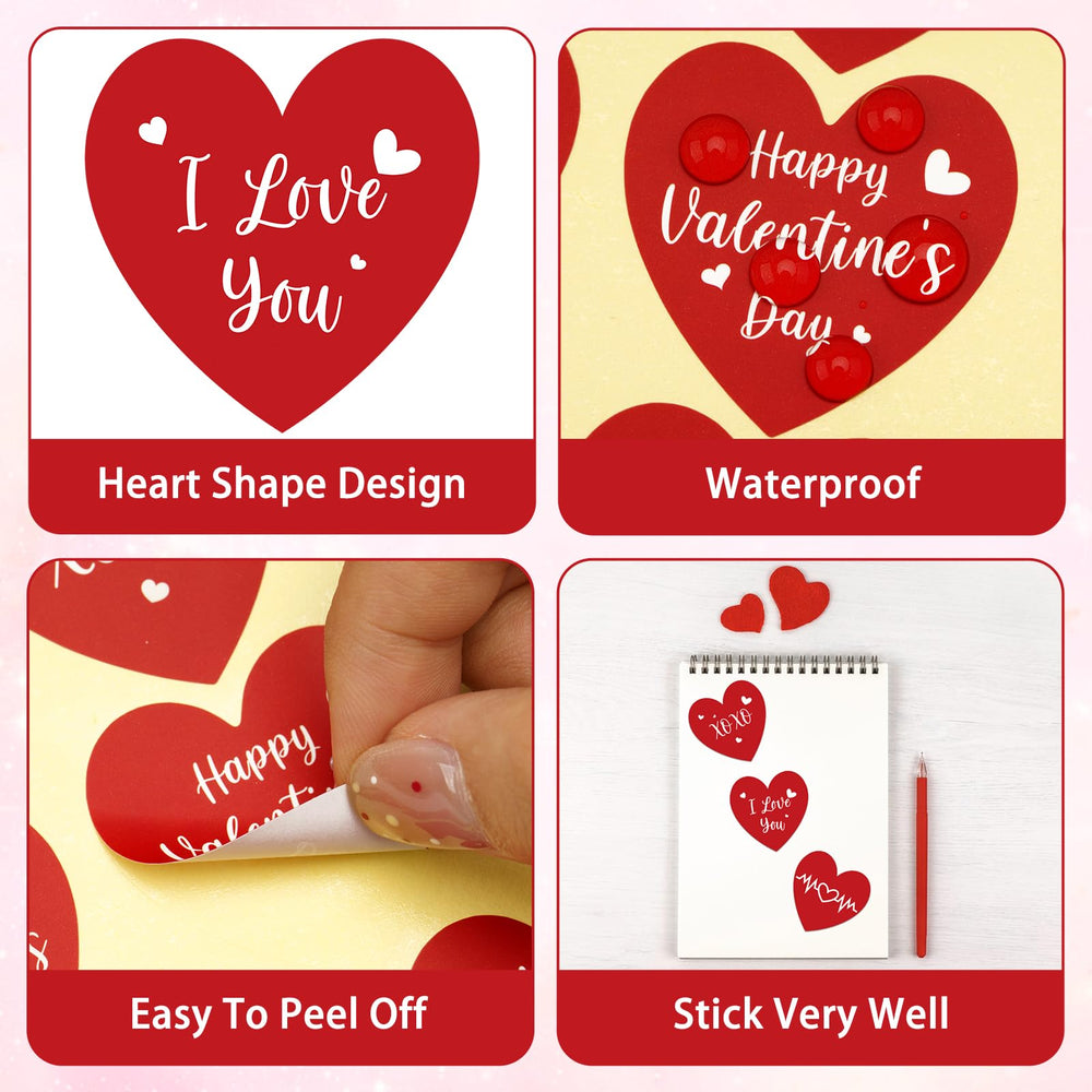 Anwyll I Love You sticker for notes and gift wrap