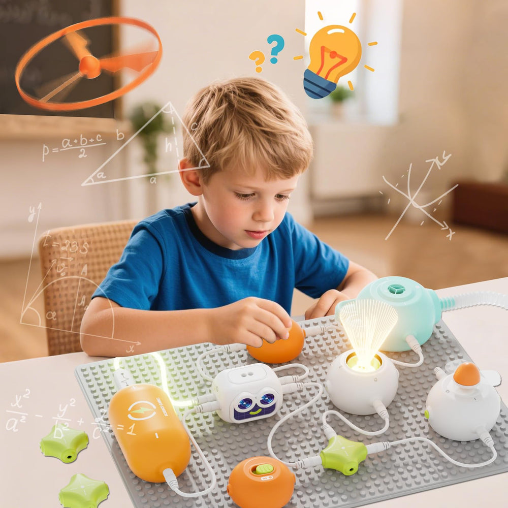 Anyeve flying saucer accessories for creative circuit experiments