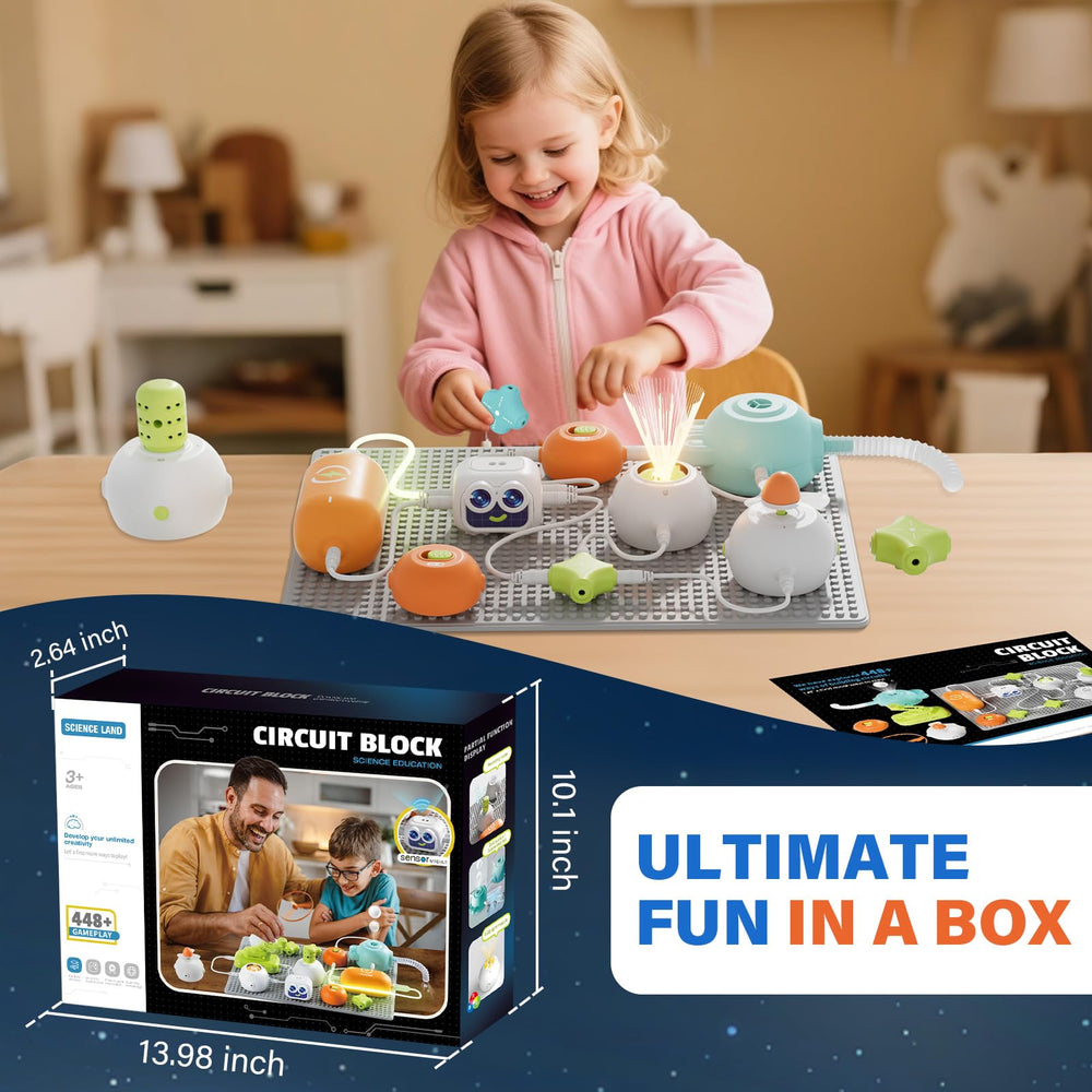 Anyeve plastic base grid keeps components organized during play