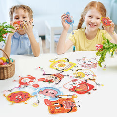 ANYIDEA valentines day cards set designed for classrooms and school events.