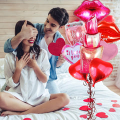 ANYMONYPF love balloons provide cheerful accents for celebrations.