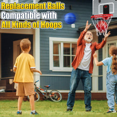 Anzmtosn 7-inch pool basketball balls ready for pool or beach games.
