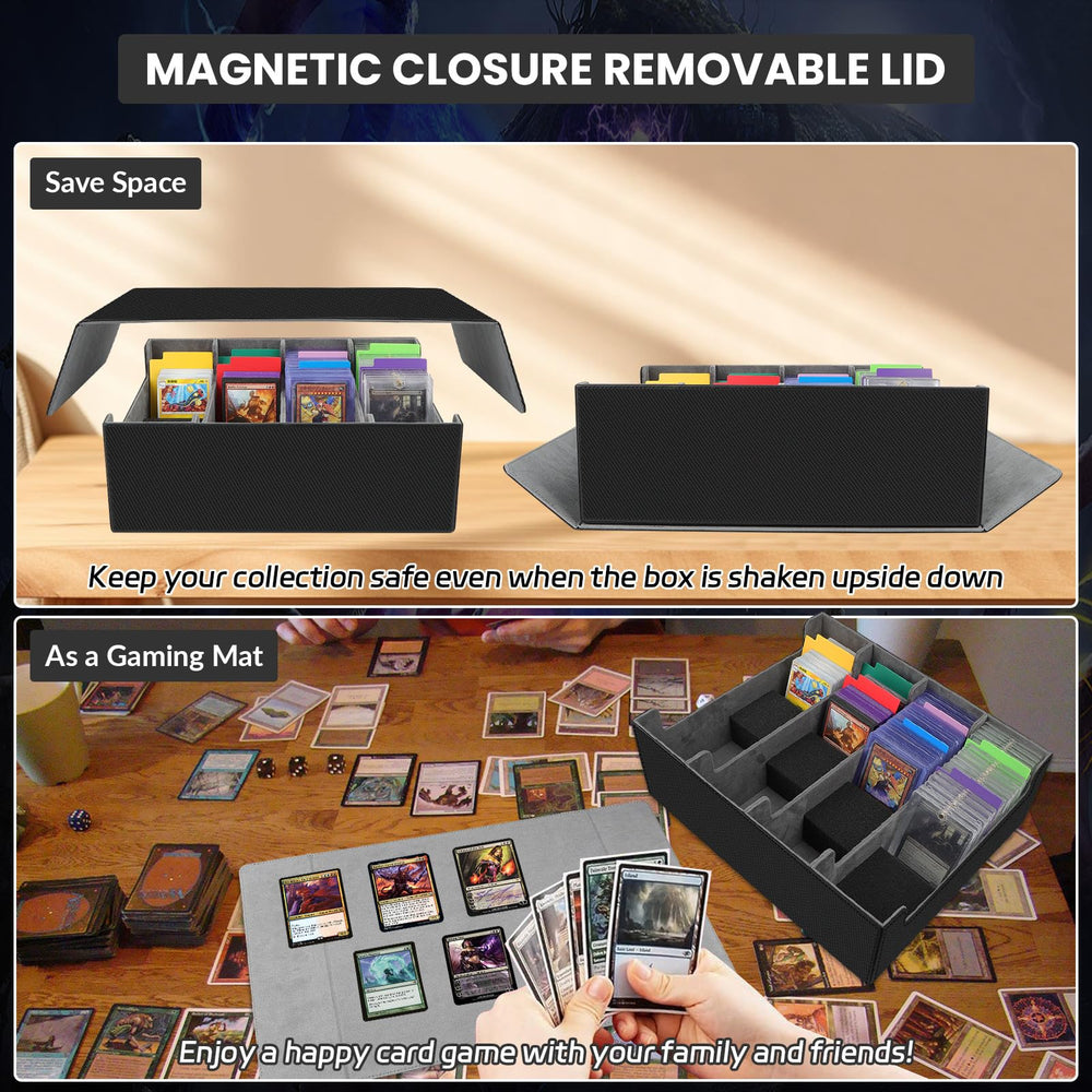 AOBOPLE sixteen dividers organize card types for quick access