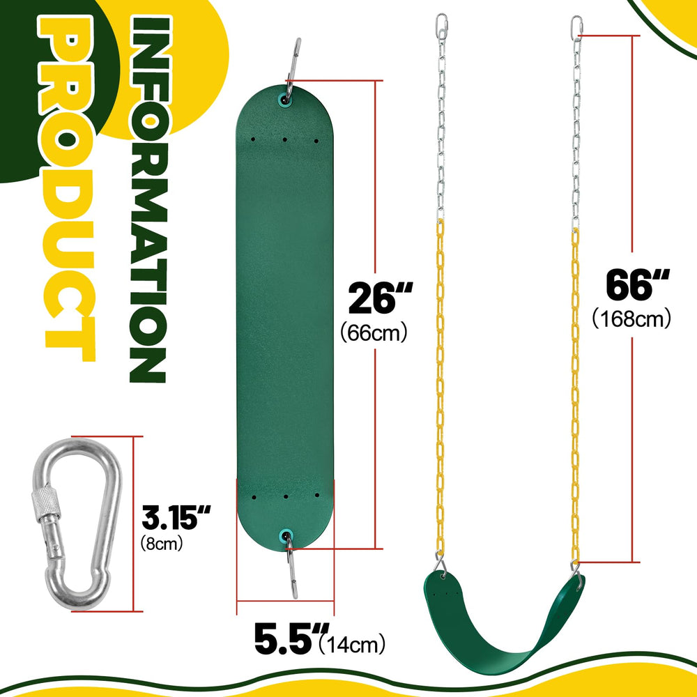 AOBOTE seat measures 24inch by 5-7inch for ample space.