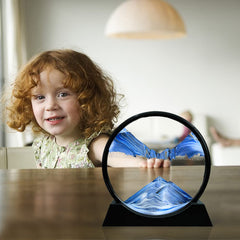 Aoderun blue sand art makes a thoughtful gift for loved ones.