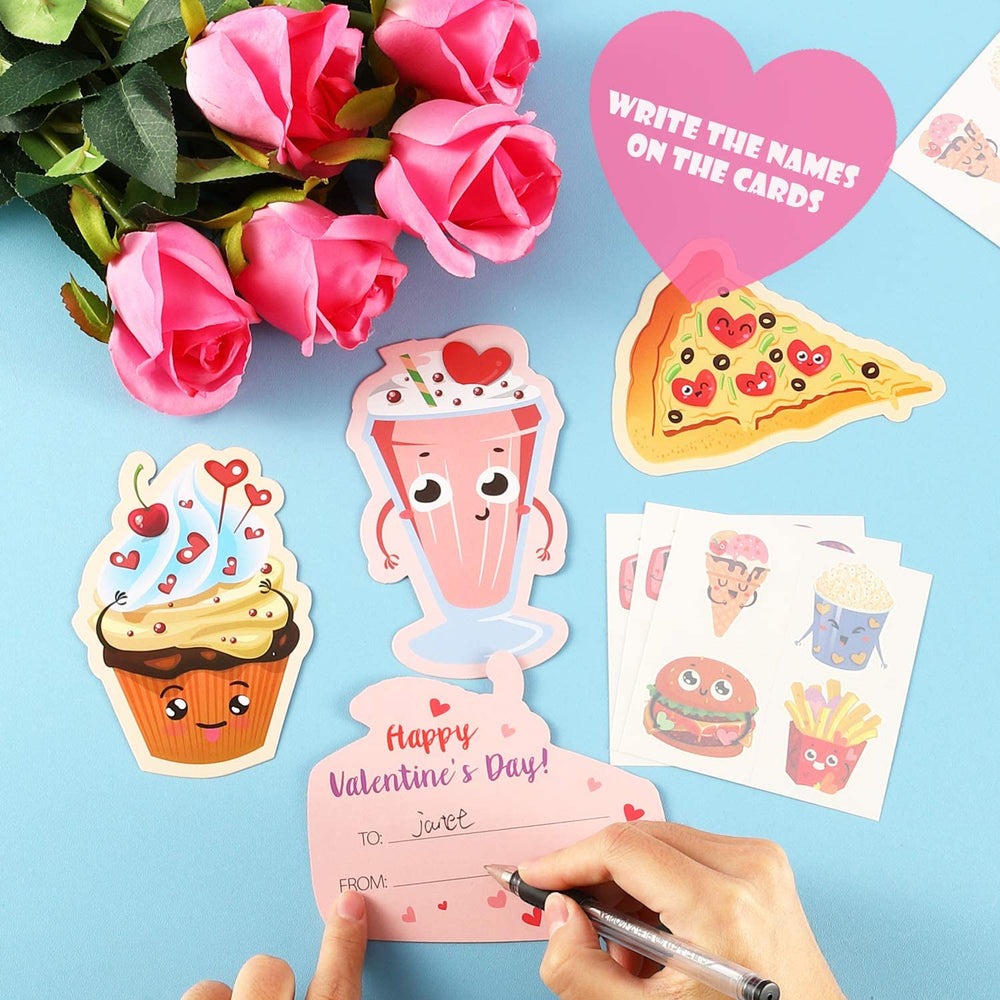 AOJOYS cards measure 4.7 by 4.7 inches for simple sharing
