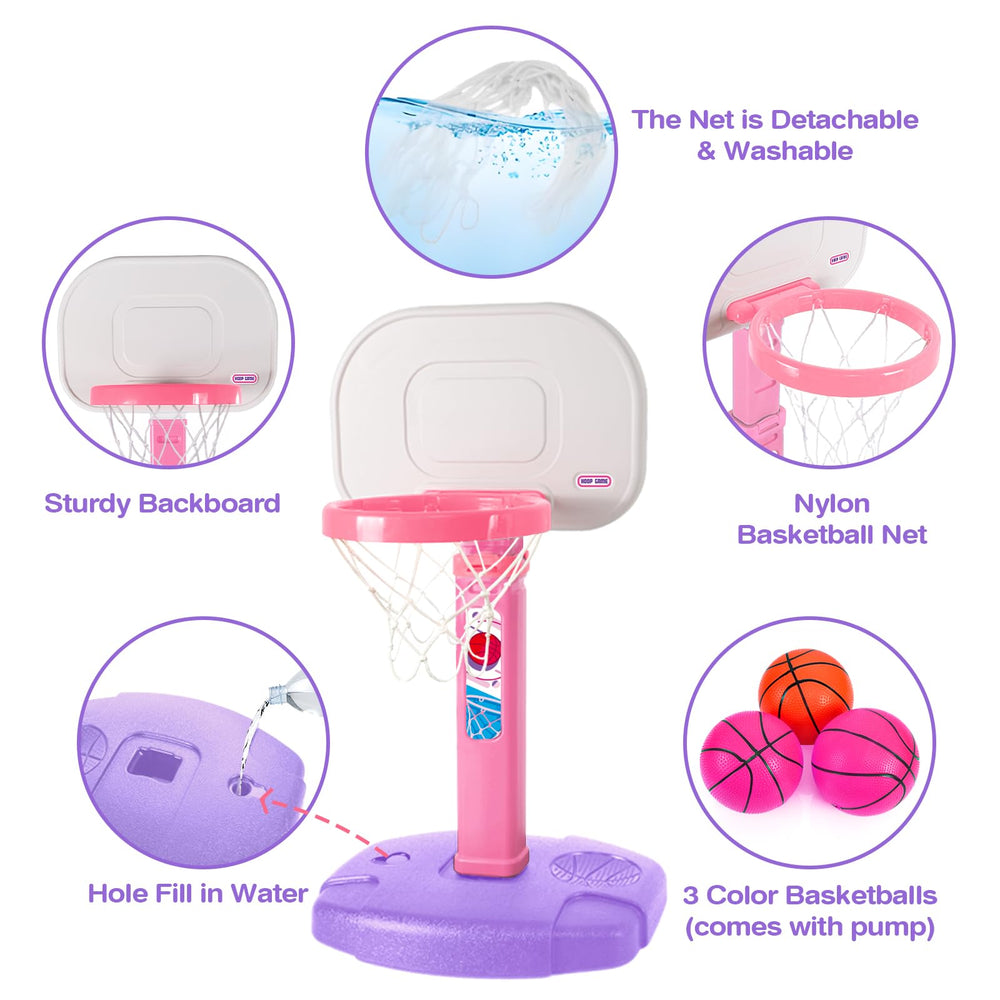 AOKESI pink hoop makes a delightful gift-ready birthday present.