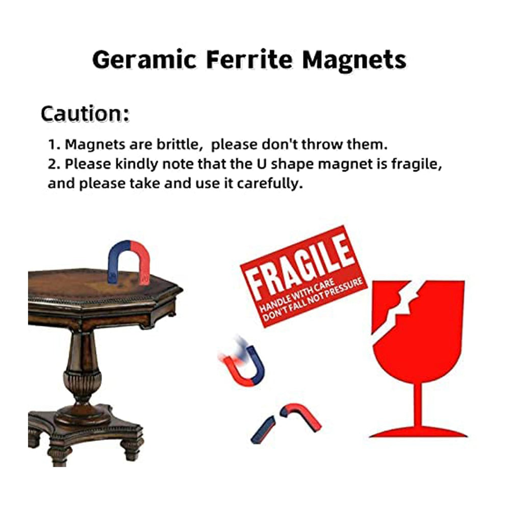 AOMAG iron filings illustrate magnetic field lines around magnets.