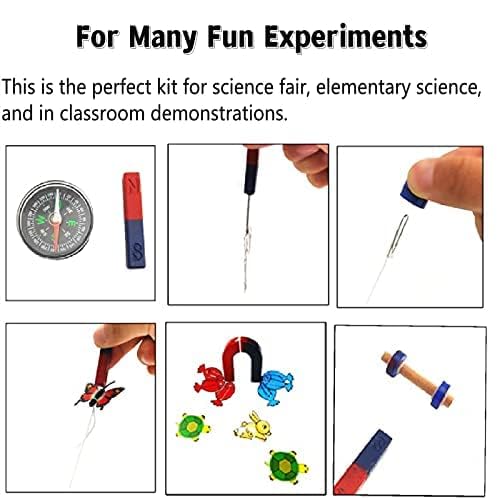 AOMAG iron powder adds texture for visual magnetism demonstrations.