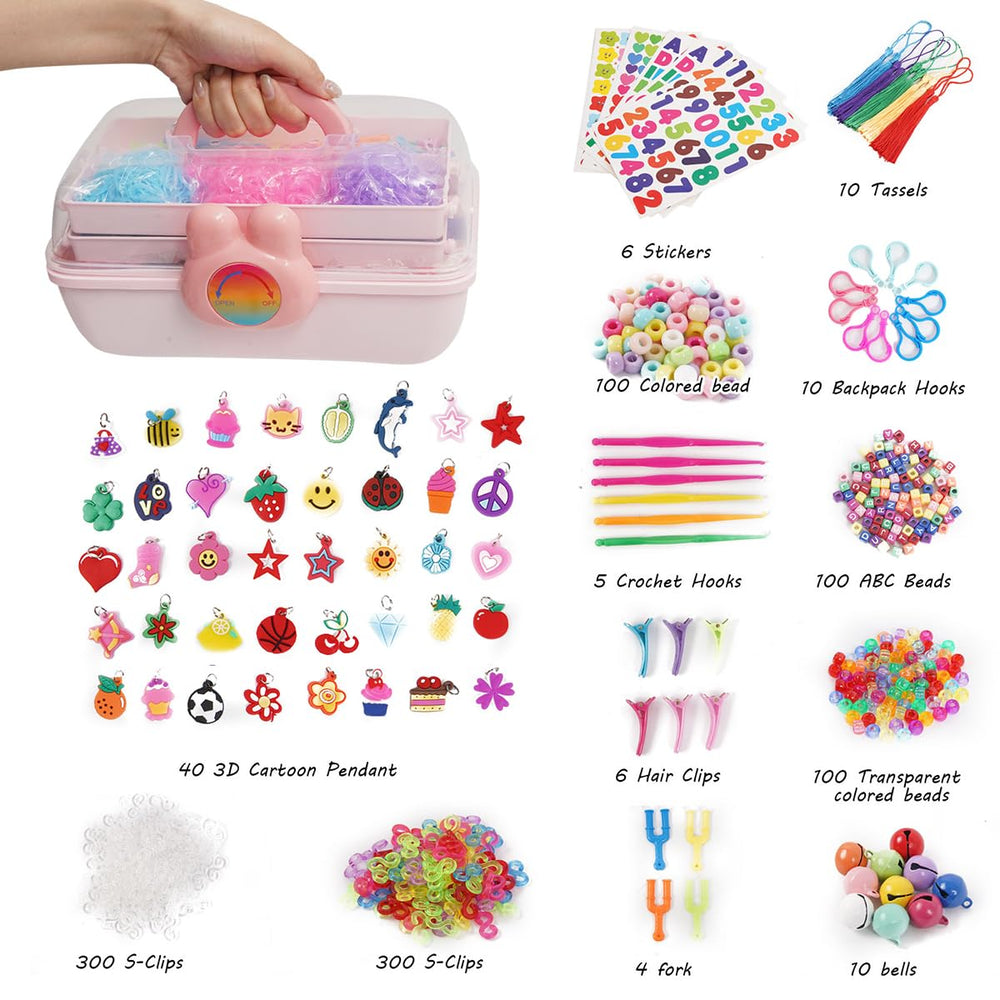 AooeDomi 3-layer storage container keeps bands organized and accessible