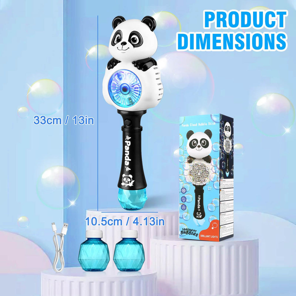 Aooess gift-ready Panda Bubble Wand for birthdays and holidays