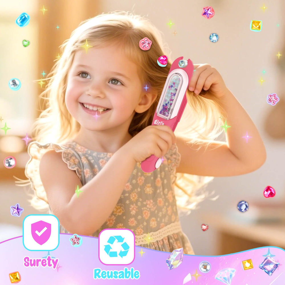 Aooess rhinestone gems for doll makeovers and dress-up.