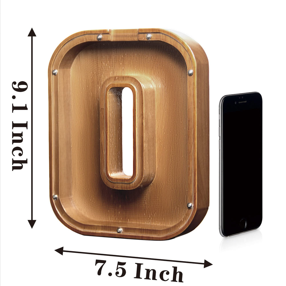 AORCMITN piggy bank with transparent window to view growing savings.