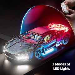 Aorespty LED lights illuminate night-time runs for dramatic builds