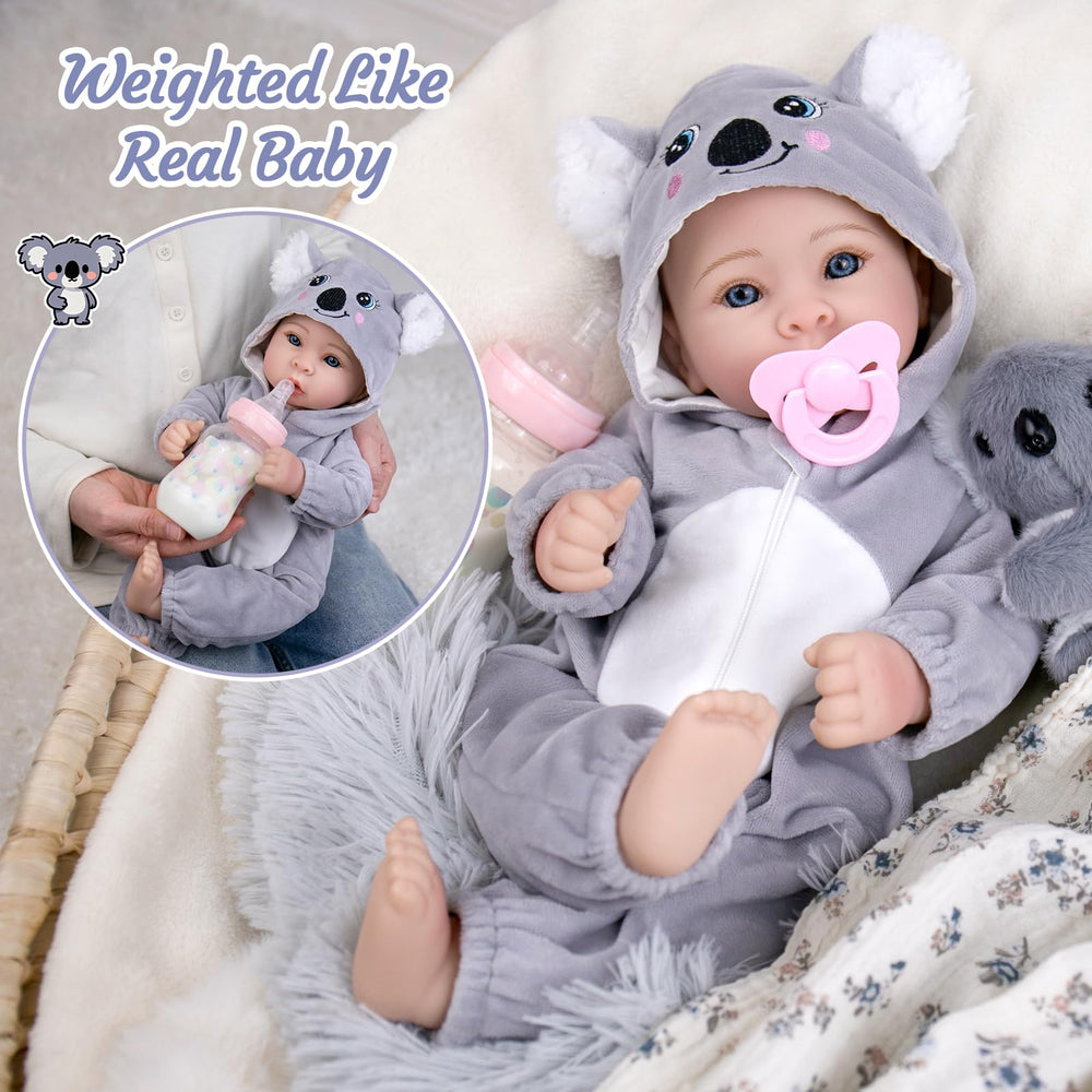 Aori 17-inch doll with cloth limbs for easy carrying and posing
