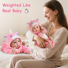 Aori 17-inch hug-friendly design with cloth limbs for easy carrying.