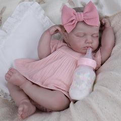 Aori 2.0 lifelike reborn doll sleeping pose for nurturing role play