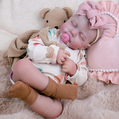 Aori 2.0 doll with bottle and pacifier for nurturing routines