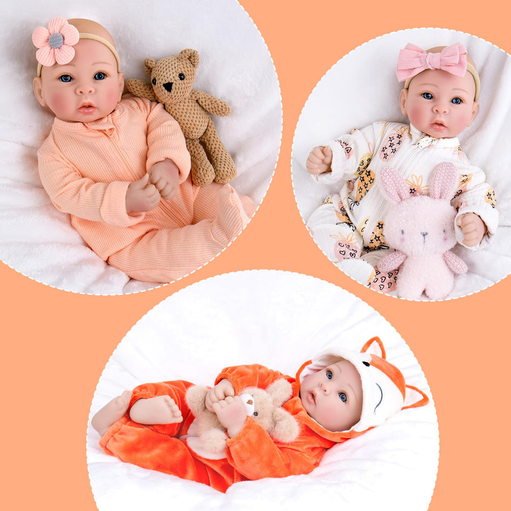 Aori feeding toy kit with bottle and accessories for nurturing role-play.