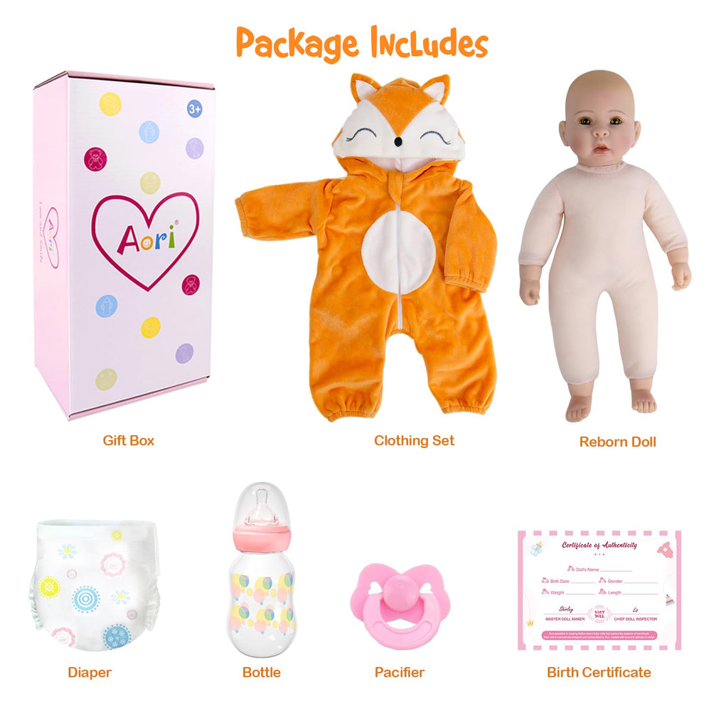 Aori Ready-to-Gift Premium Set includes doll, outfit, and accessories for gifting.