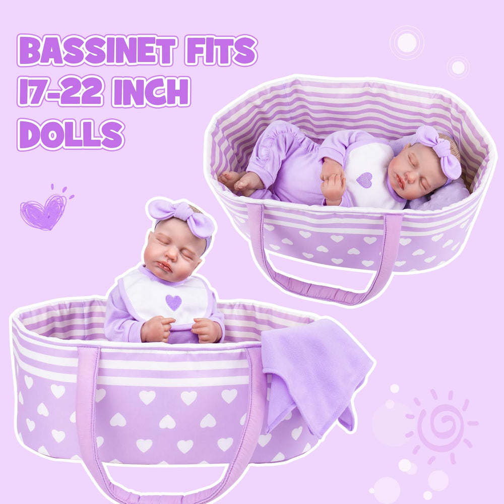 Aori doll blanket adds cozy warmth during imaginative play.