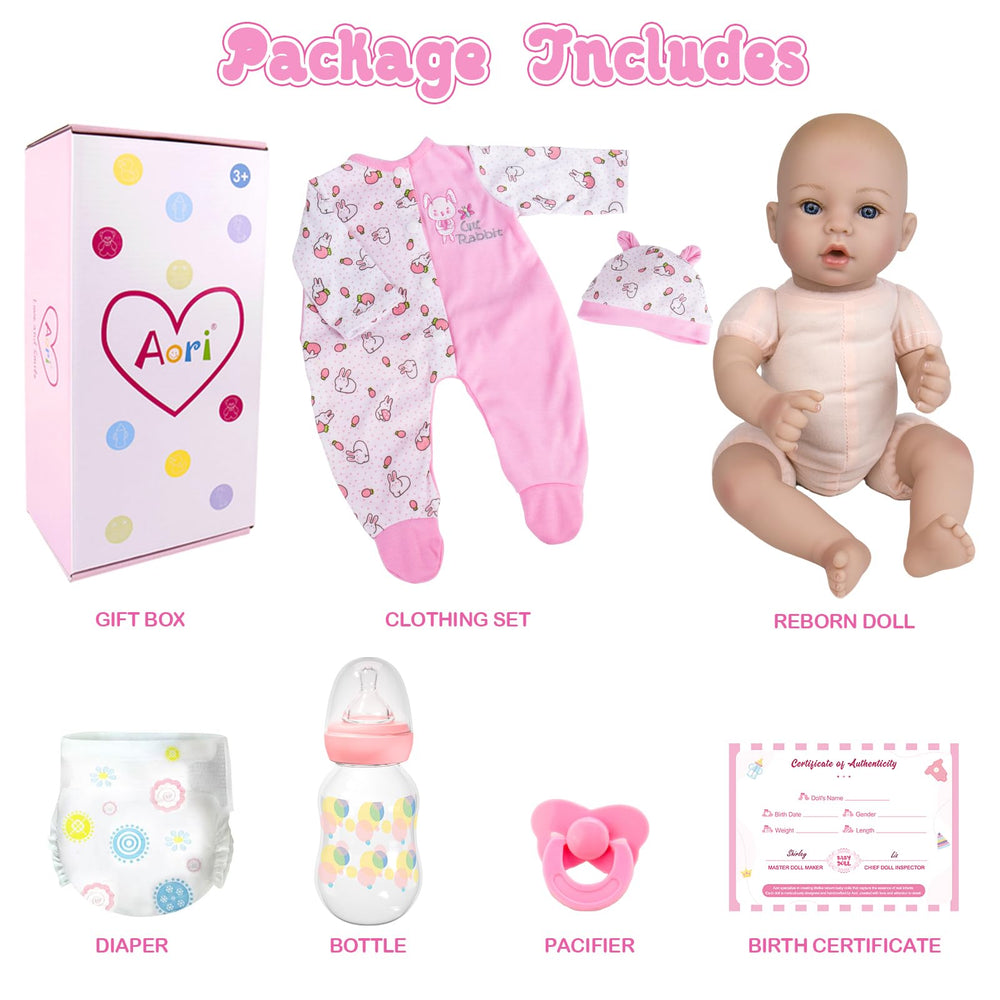 Aori gift-box ready doll, perfect for birthdays and special occasions.