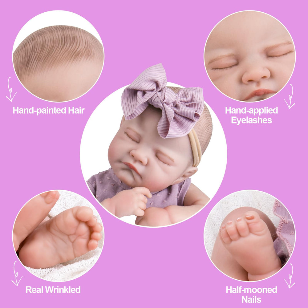 Aori magnetic pacifier and nursing bottle support realistic feeding play and nurturing rituals.