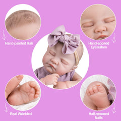 Aori magnetic pacifier and nursing bottle support realistic feeding play and nurturing rituals.