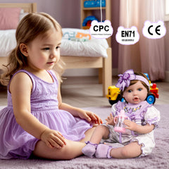 Aori Reborn 22-inch poseable limbs enable lifelike posing and dressing