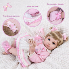 Magnetic pacifier included with Aori Reborn doll for authentic role play.