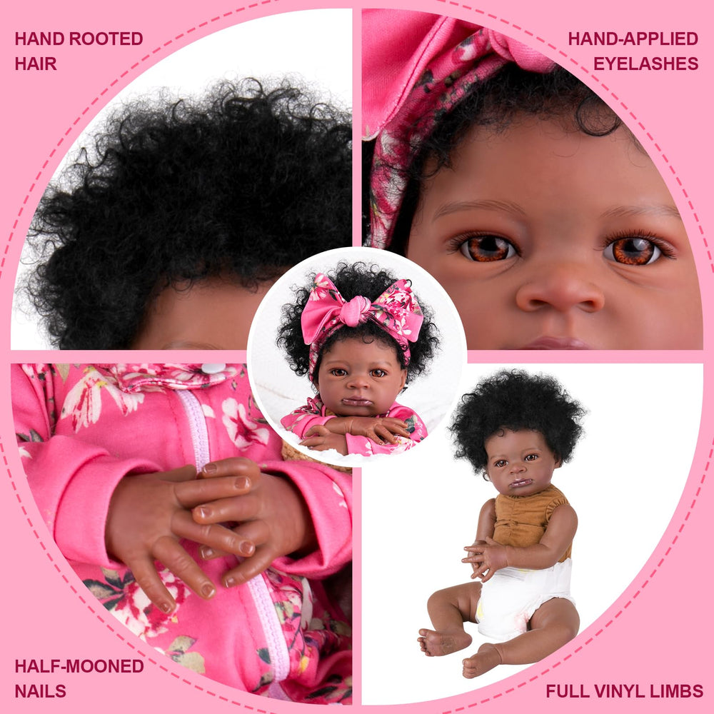 Aori Reborn 20inch doll dress fabrics highlight premium quality