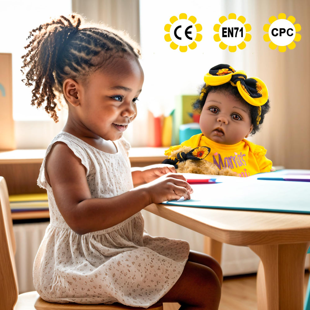 Aori Reborn feeding kit included for nurturing pretend play.