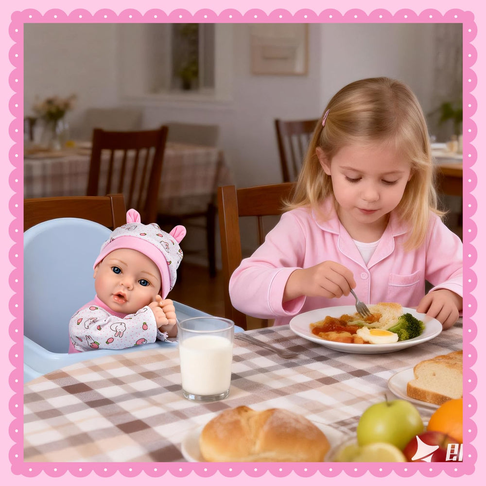 Aori six-piece playset includes essentials for nurturing play.