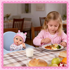 Aori six-piece playset includes essentials for nurturing play.