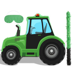 Aoriher construction-tractor-pinata-green — bright centerpiece for kid-friendly party decor.