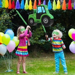 Aoriher construction-tractor-pinata-open-top design — easy candy filling.