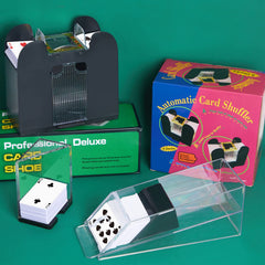 Aoriher discard tray neatly collects used cards for efficient turnover.