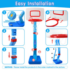 AOSPHYS kid-friendly design invites safe, imaginative basketball moments anywhere