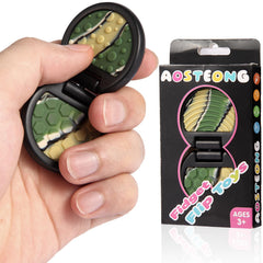 AOSTEONG fidget slider camo front view shows portable stress relief for any setting