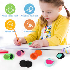 AOSTEONG fidget slider features bright colors to entice kids and teens.