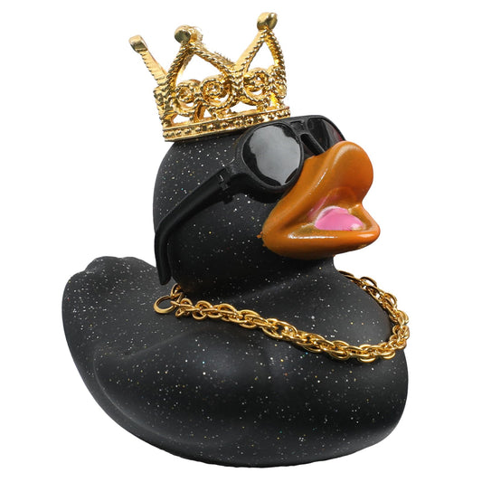 AOT Jeep Ducks with crown and sunglasses for stylish desk decor.