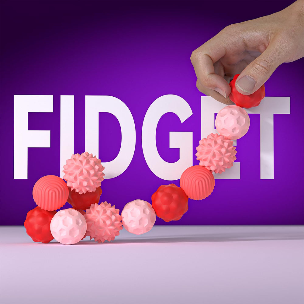 Pocket-friendly travel case keeps AotBlcer sensory balls organized.