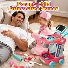 Aowjoy Medicine Box and Syringe for safe, engaging medical pretend scenarios.