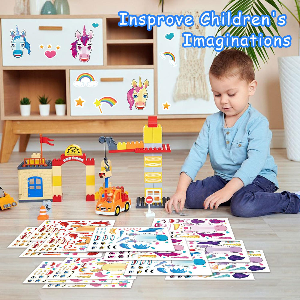 Aowplc easy-peel stickers for little hands during crafts