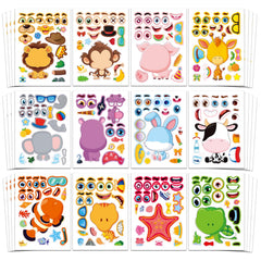 Aowplc Make-a-Face 48 sheets on display for group activities