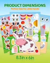 Aowplc screen‑free activities with stickers for travel and rainy days