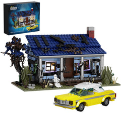 AOXEKBOLO Evil House front view ideal for Halloween display