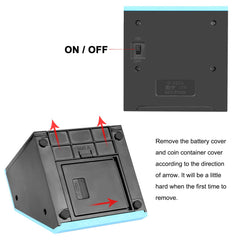AOZBZ Face Bank battery compartment for three AA batteries