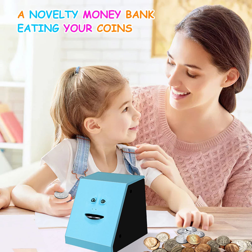 AOZBZ Face Bank coin-slot ready for coin drop and storage